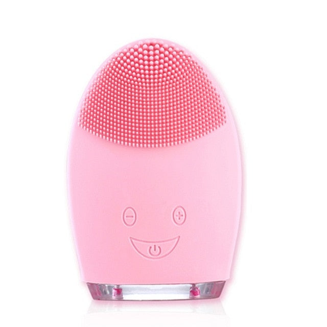 Mini Electric Facial Cleaning Massage Brush